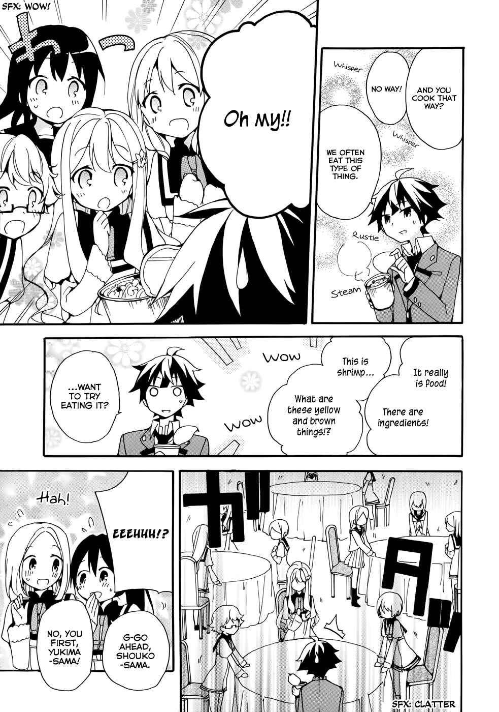 Page 33 Chapter 3 Ore ga Ojou-sama Gakkou ni Shomin Sample Toshite Rachirareta Ken
