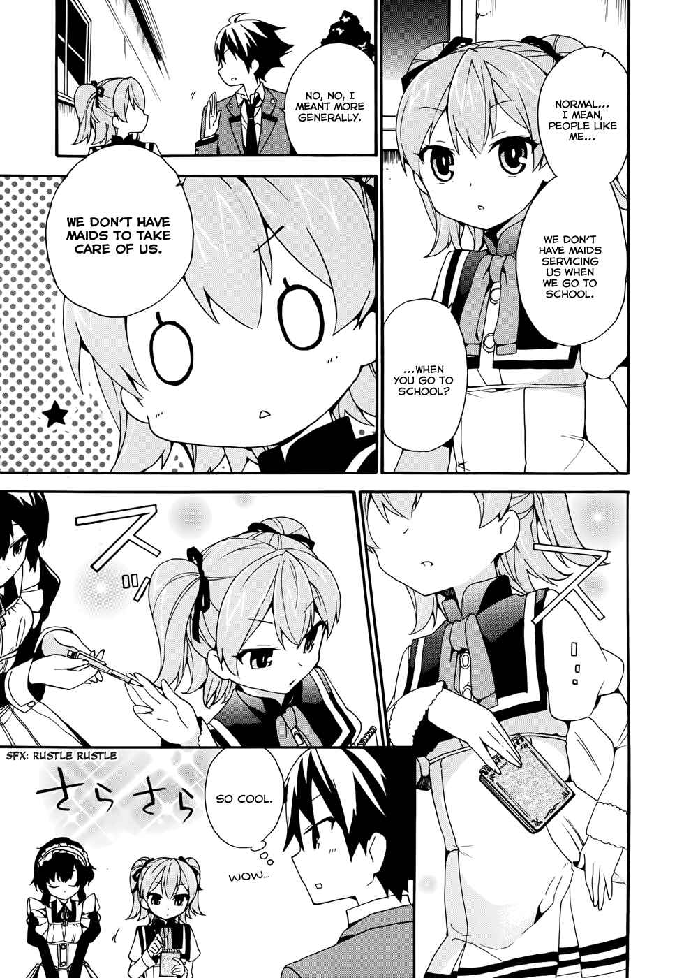 Page 9 Chapter 3 Ore ga Ojou-sama Gakkou ni Shomin Sample Toshite Rachirareta Ken