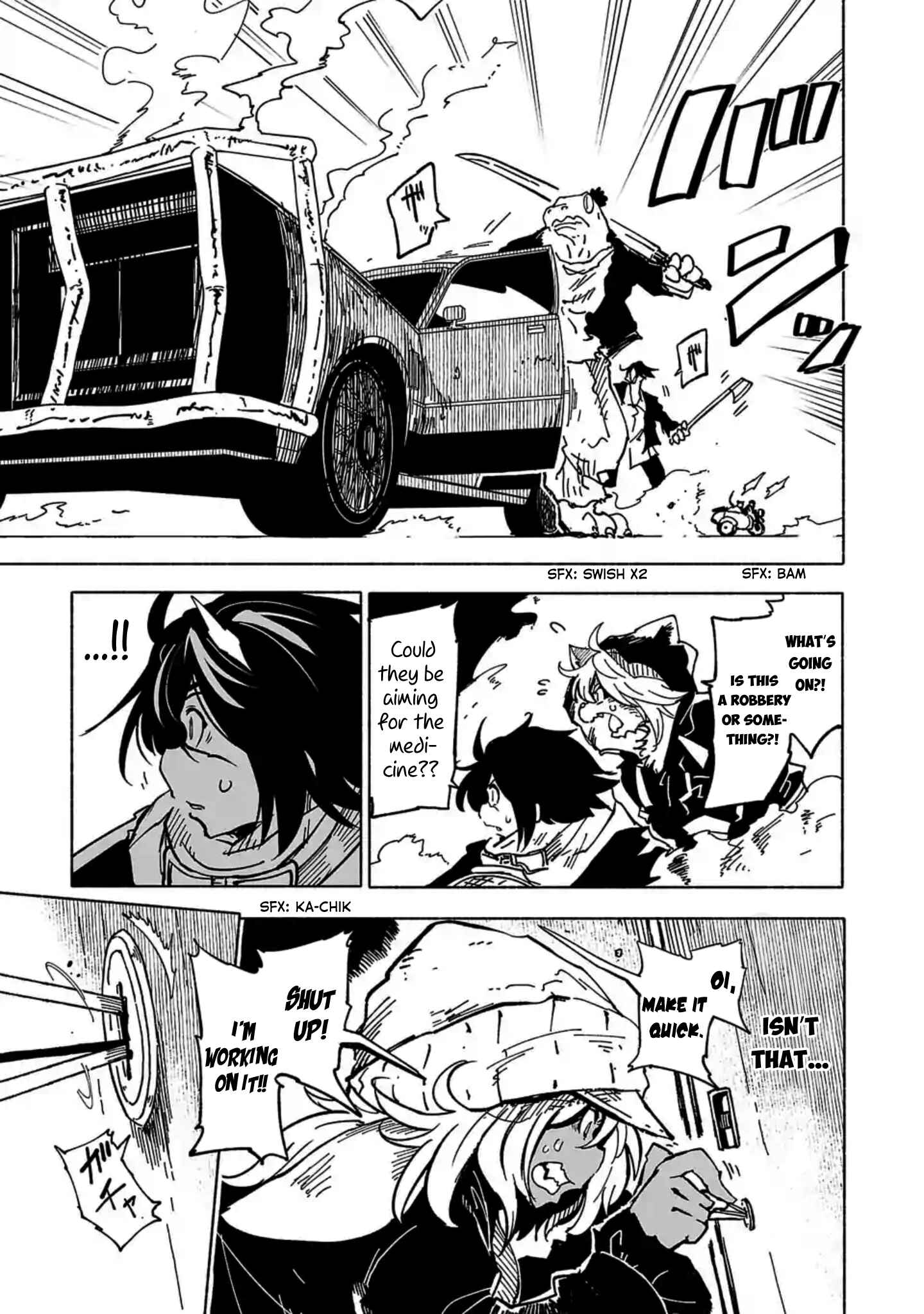 Page 12 Chapter 11 Kemono Attack Squad Akatsuki