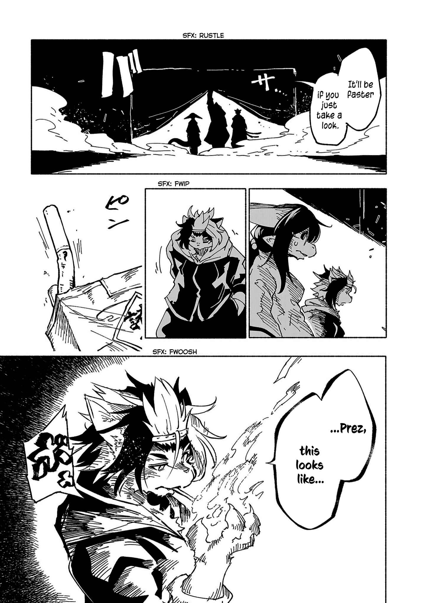 Page 12 Chapter 5 Kemono Attack Squad Akatsuki