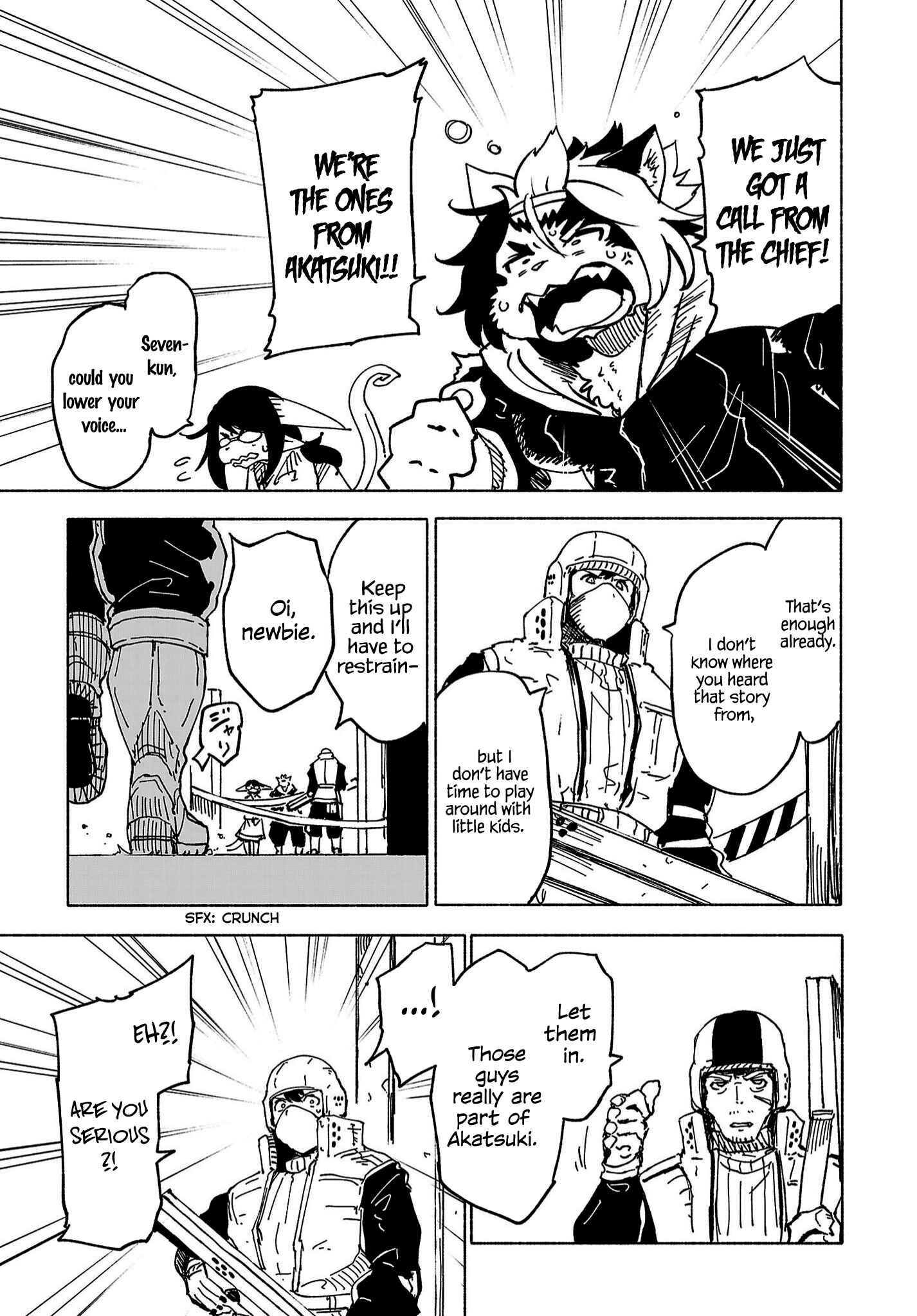 Page 4 Chapter 5 Kemono Attack Squad Akatsuki