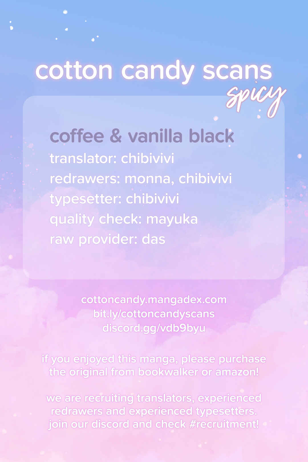 Page 1 Chapter 5 Coffee & Vanilla Black