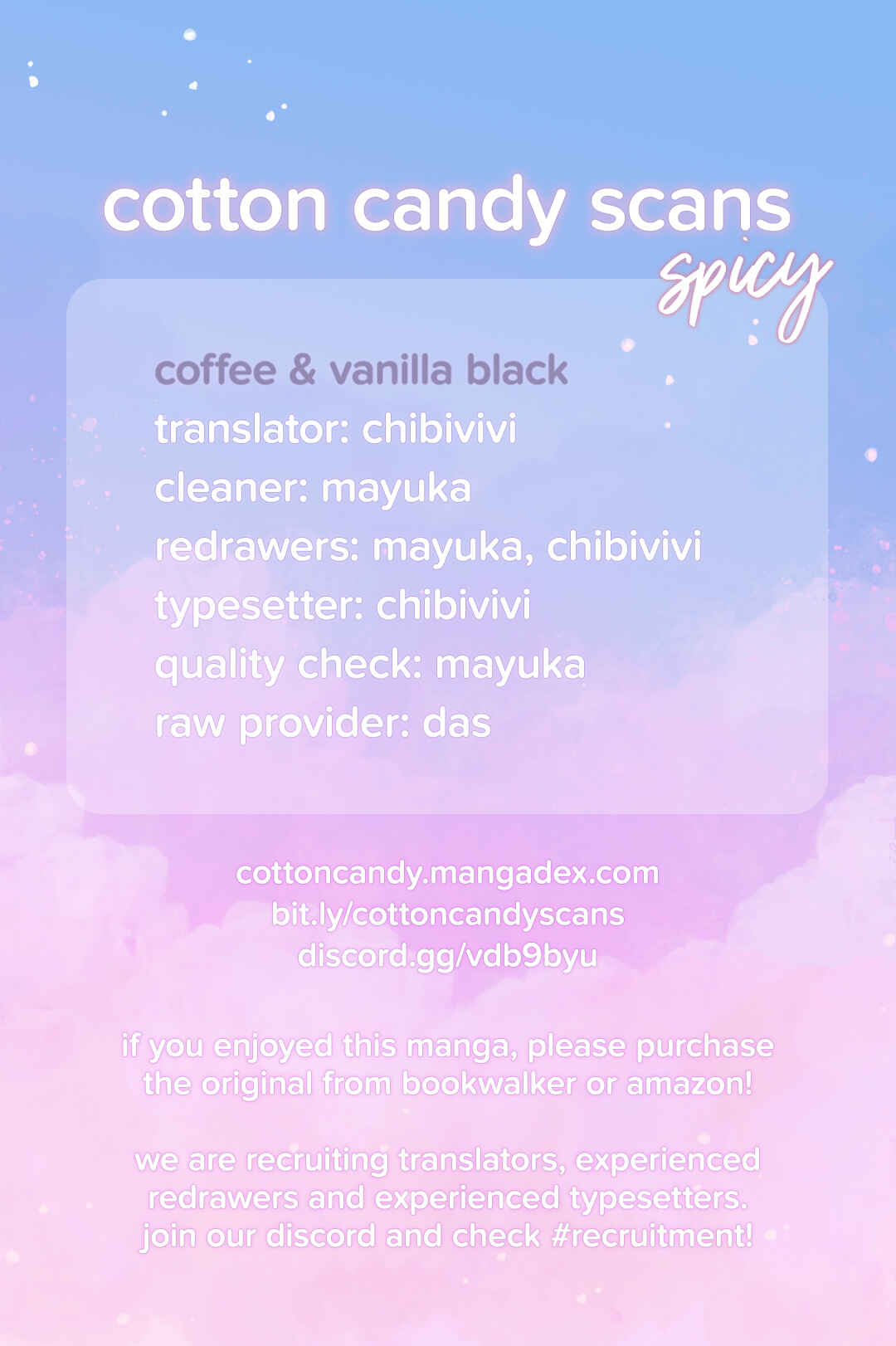 Page 1 Chapter 2 Coffee & Vanilla Black