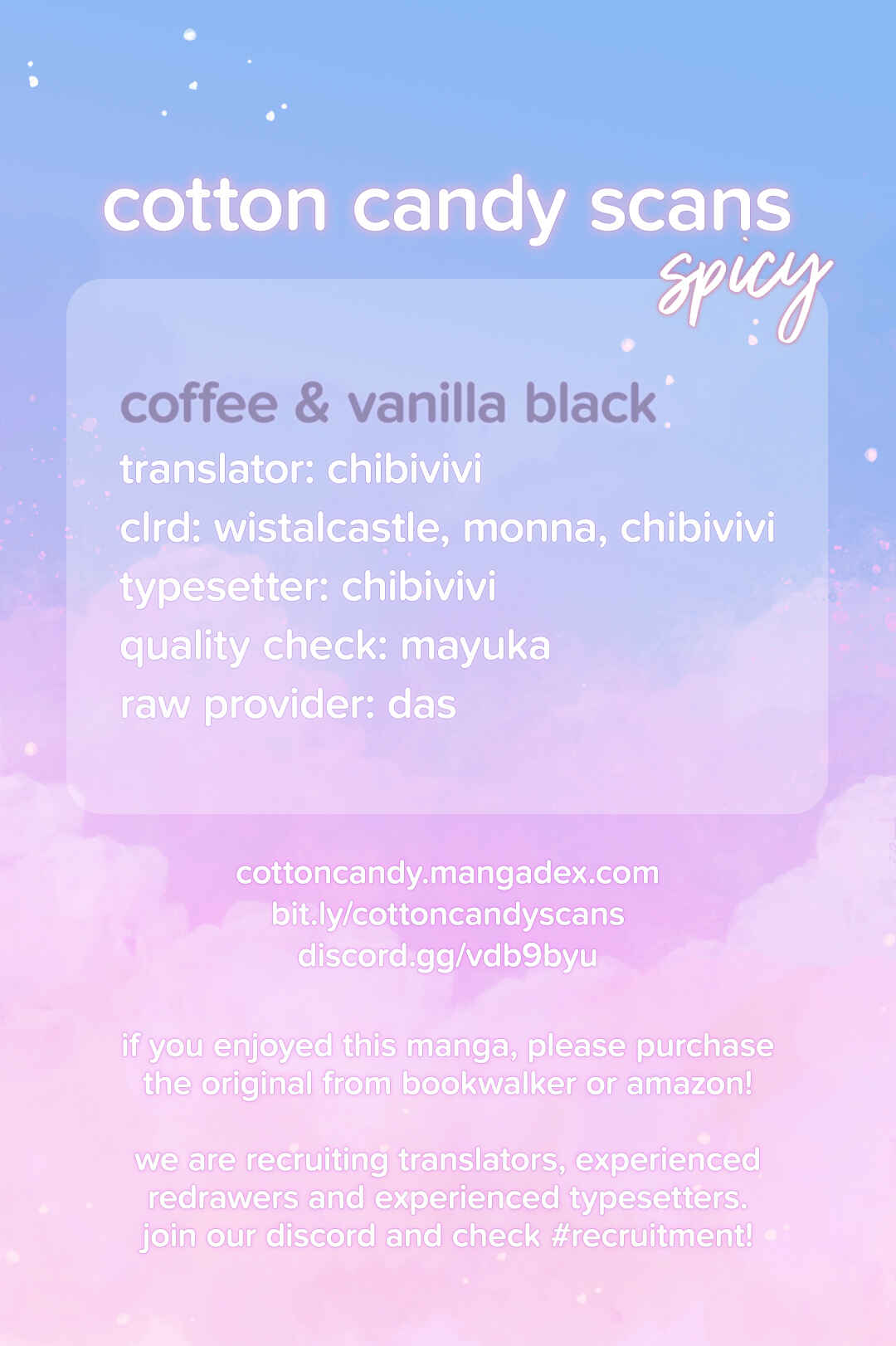 Page 1 Chapter 4 Coffee & Vanilla Black