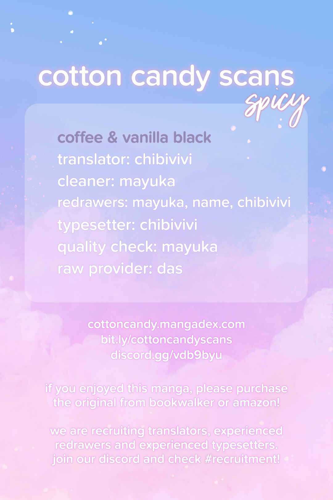 Page 1 Chapter 3 Coffee & Vanilla Black