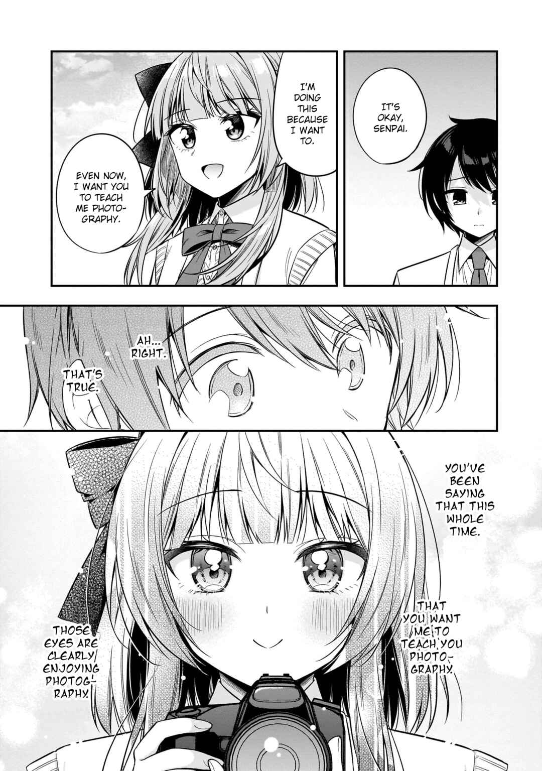Page 29 Chapter 7 Camera-senpai to Sewayaki Jouzu na Kouhai-chan
