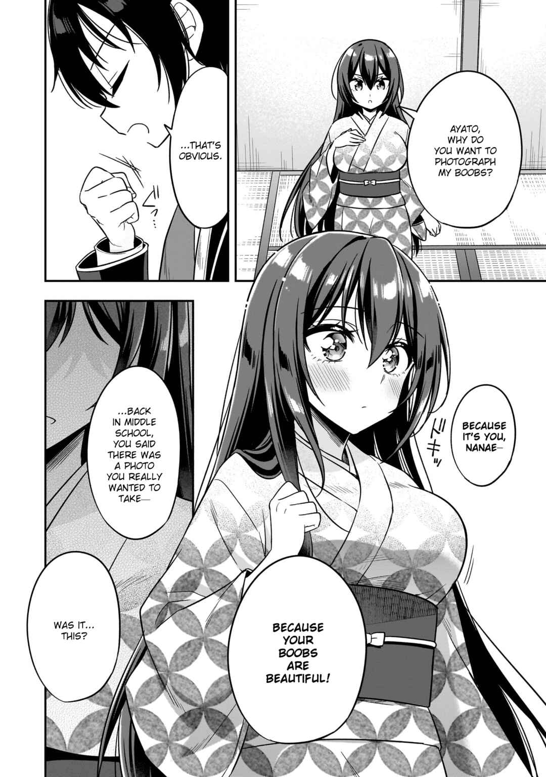 Page 10 Chapter 3 Camera-senpai to Sewayaki Jouzu na Kouhai-chan