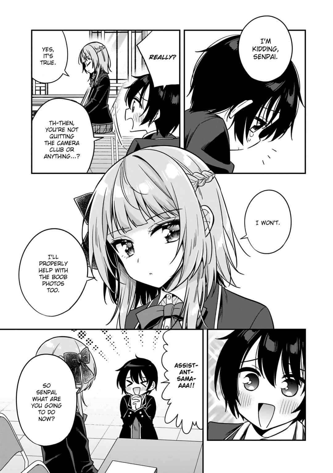 Page 3 Chapter 3 Camera-senpai to Sewayaki Jouzu na Kouhai-chan