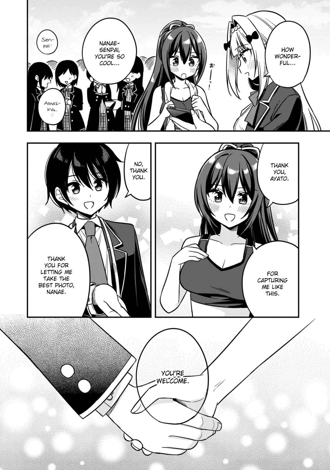 Page 35 Chapter 3 Camera-senpai to Sewayaki Jouzu na Kouhai-chan