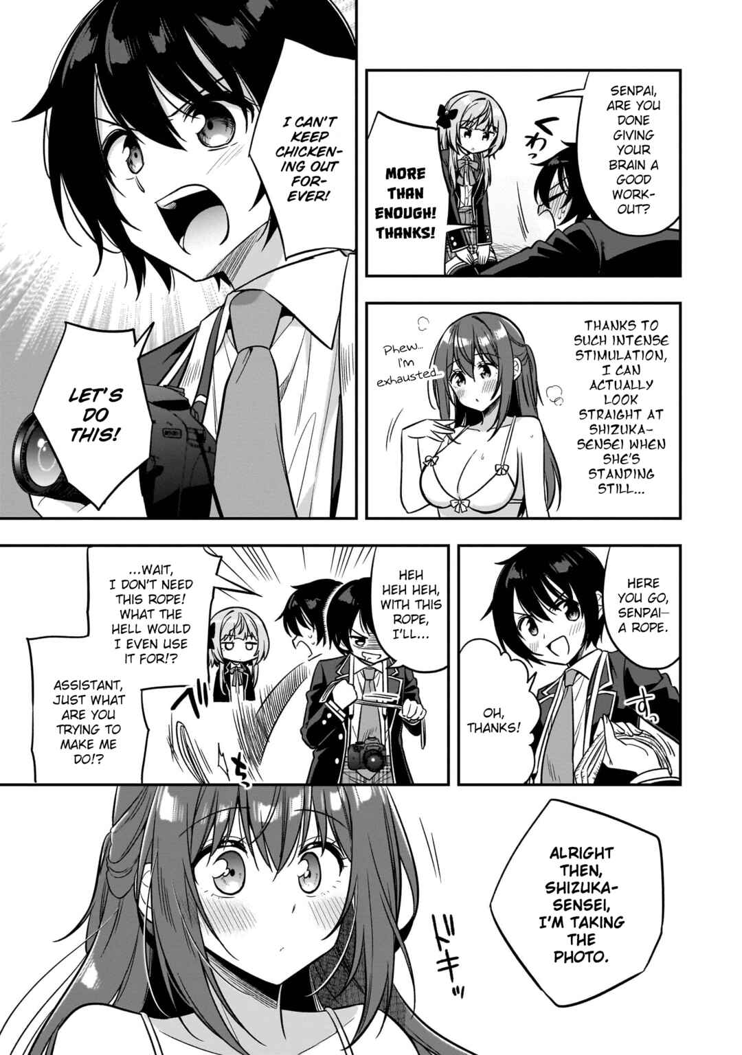 Page 11 Chapter 6 Camera-senpai to Sewayaki Jouzu na Kouhai-chan
