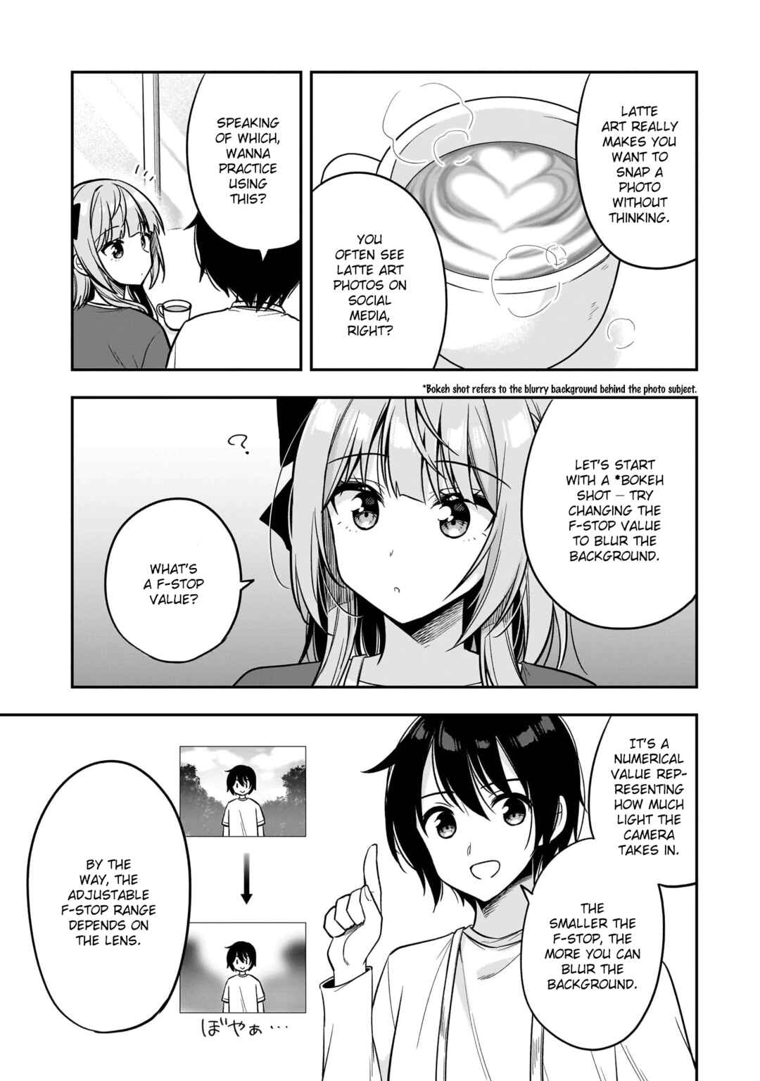 Page 17 Chapter 4 Camera-senpai to Sewayaki Jouzu na Kouhai-chan