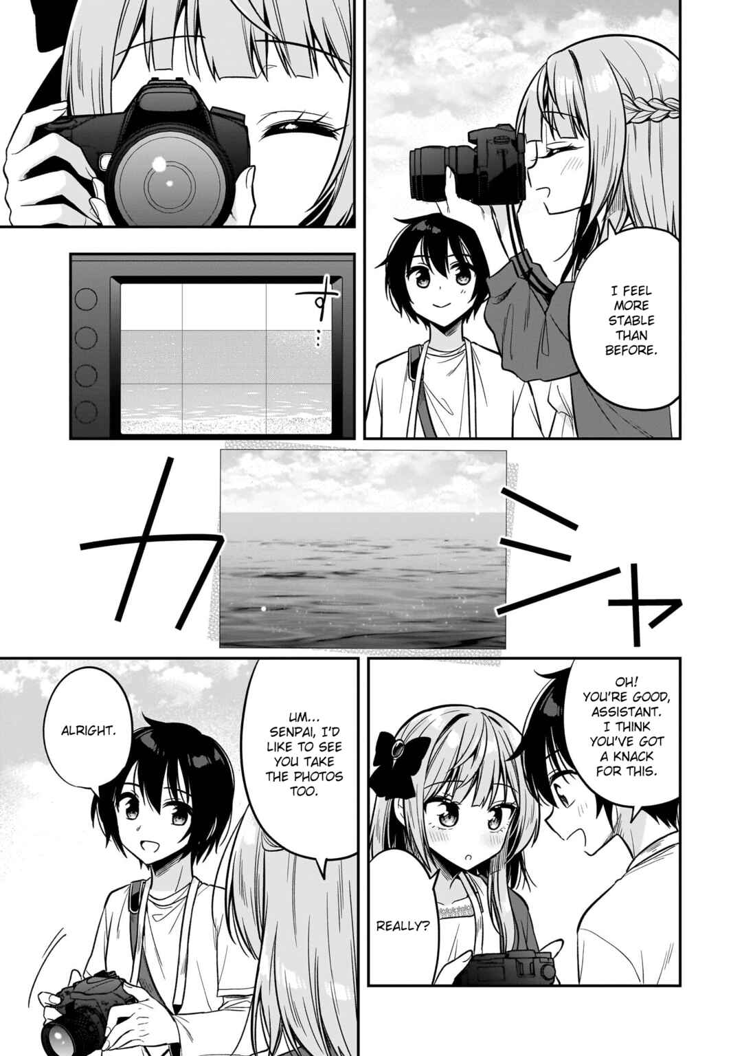 Page 25 Chapter 4 Camera-senpai to Sewayaki Jouzu na Kouhai-chan