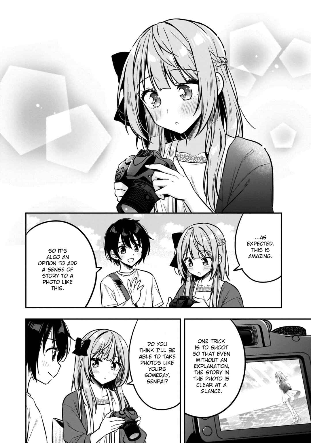 Page 29 Chapter 4 Camera-senpai to Sewayaki Jouzu na Kouhai-chan