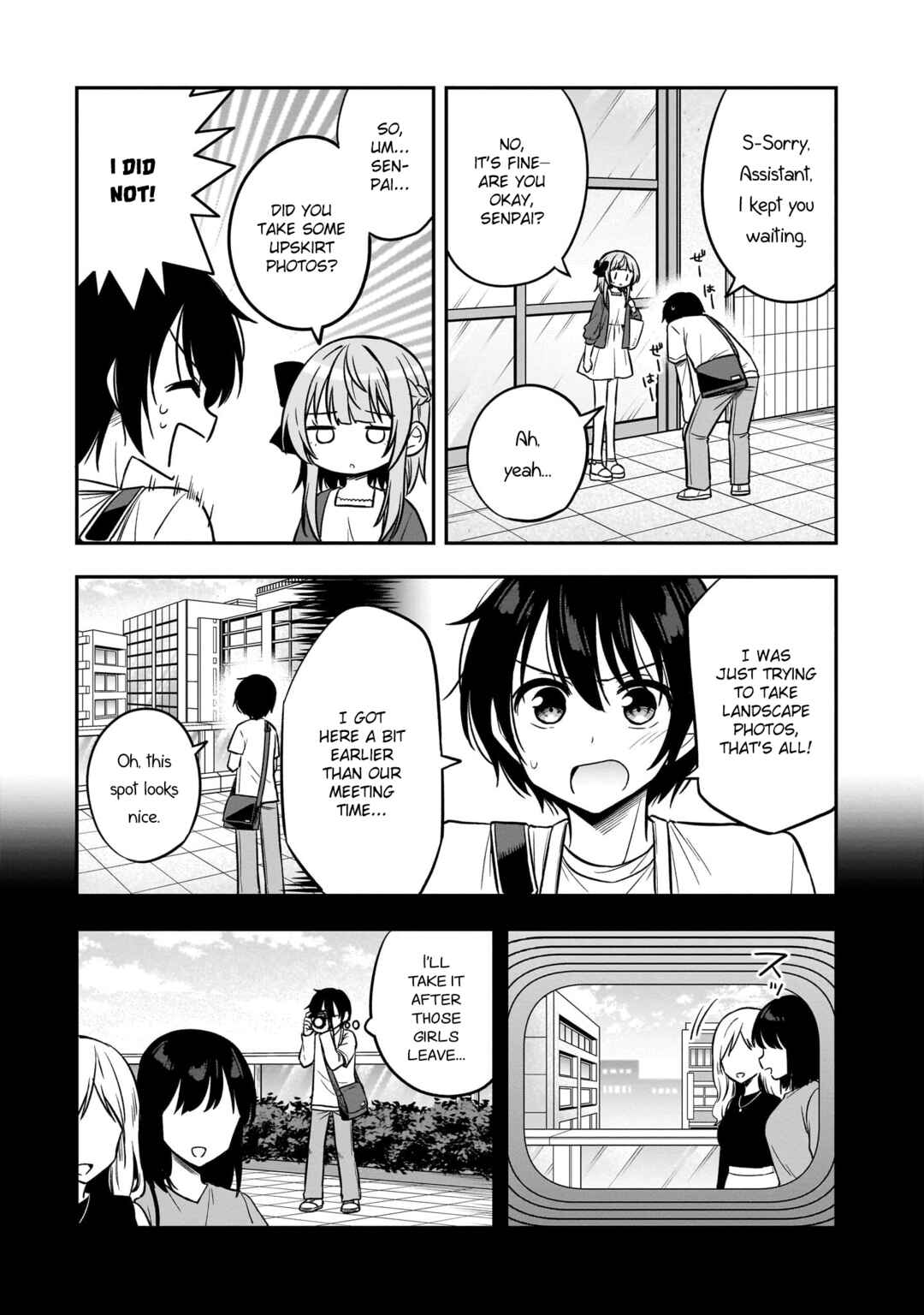 Page 8 Chapter 4 Camera-senpai to Sewayaki Jouzu na Kouhai-chan