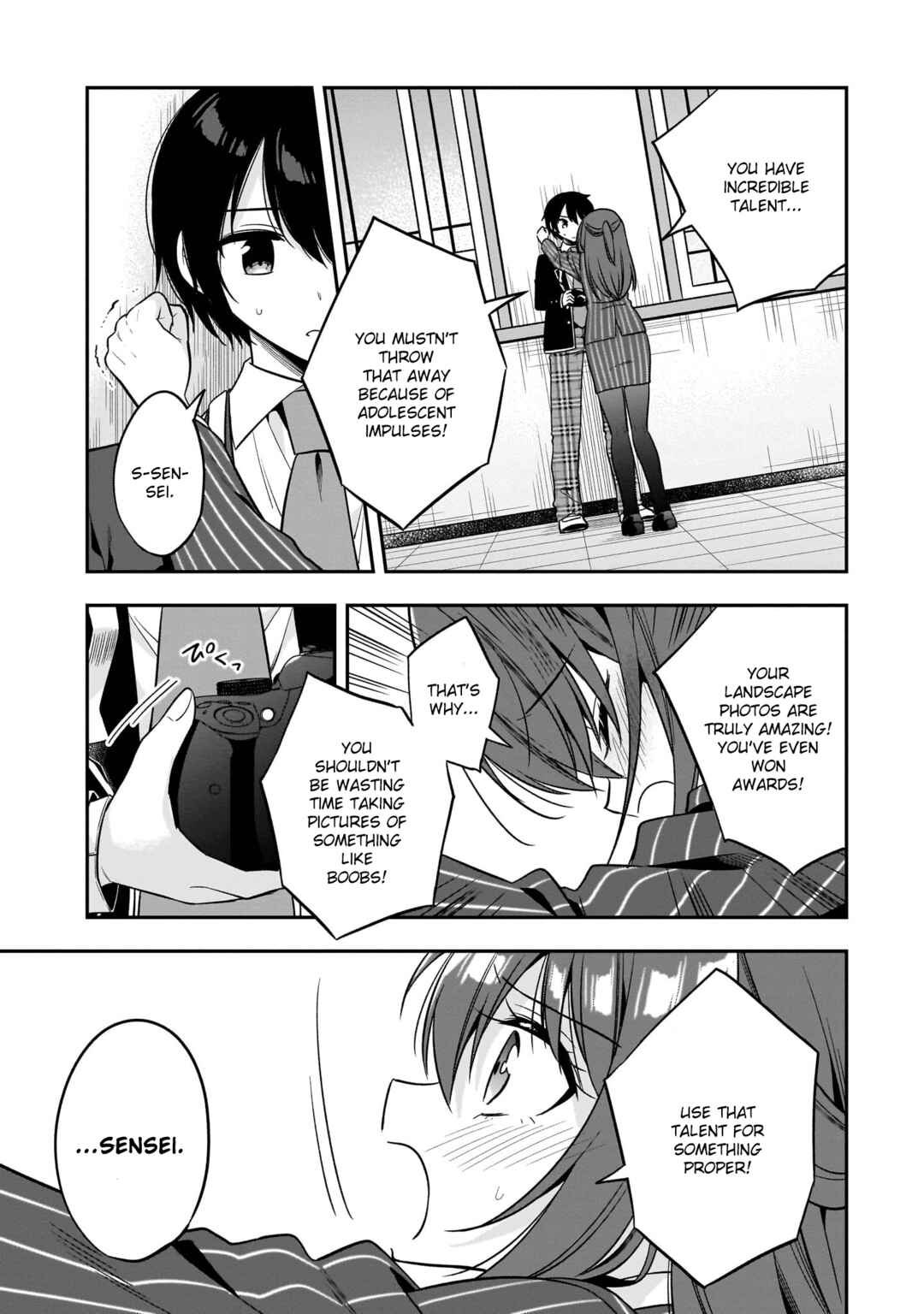 Page 17 Chapter 5 Camera-senpai to Sewayaki Jouzu na Kouhai-chan