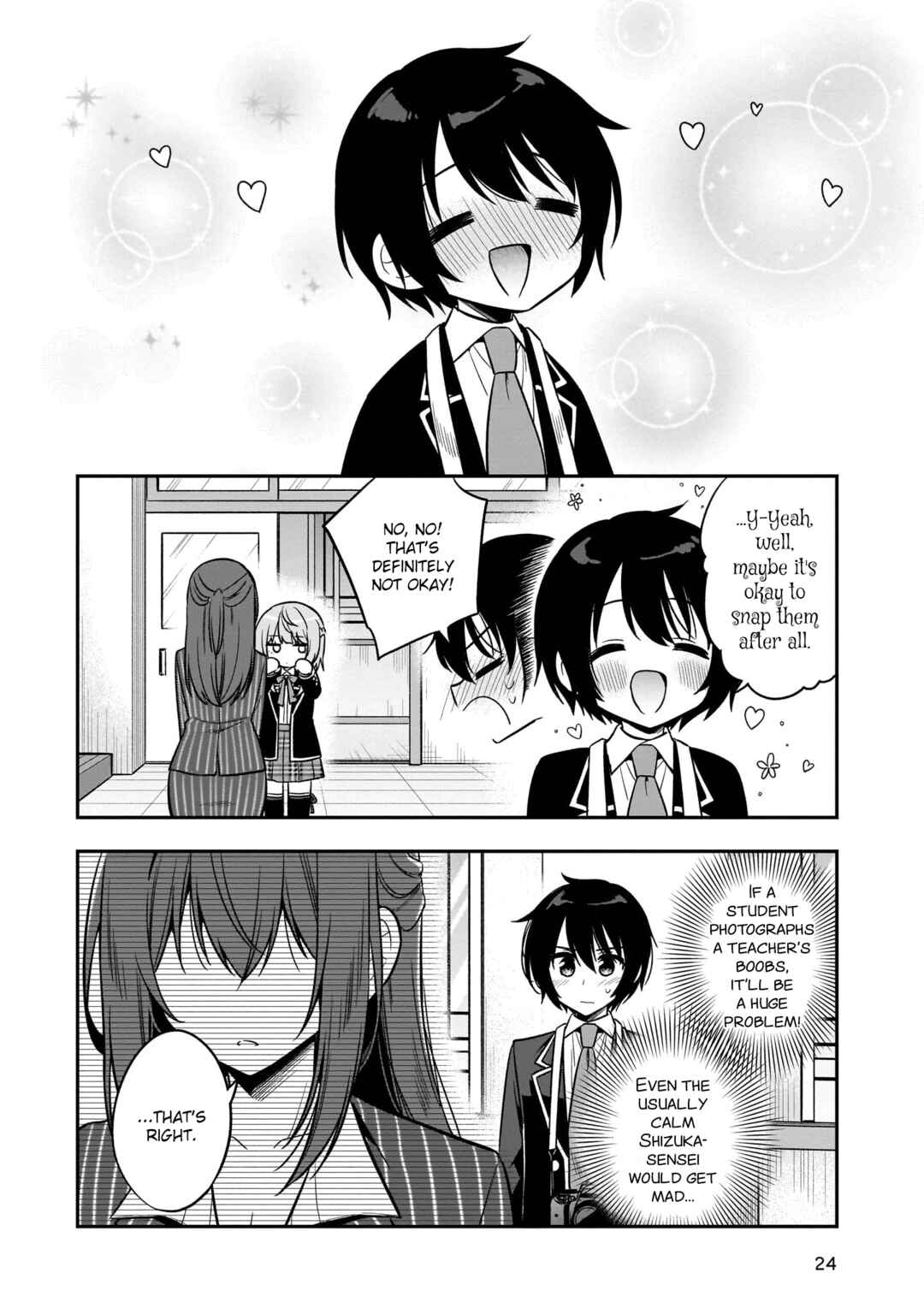 Page 24 Chapter 5 Camera-senpai to Sewayaki Jouzu na Kouhai-chan