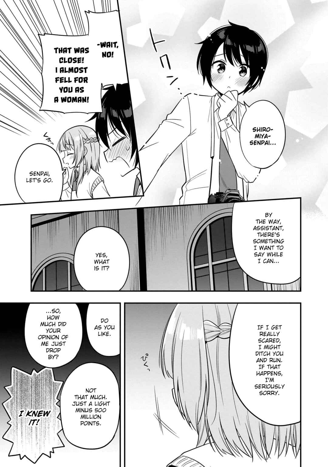 Page 19 Chapter 8 Camera-senpai to Sewayaki Jouzu na Kouhai-chan