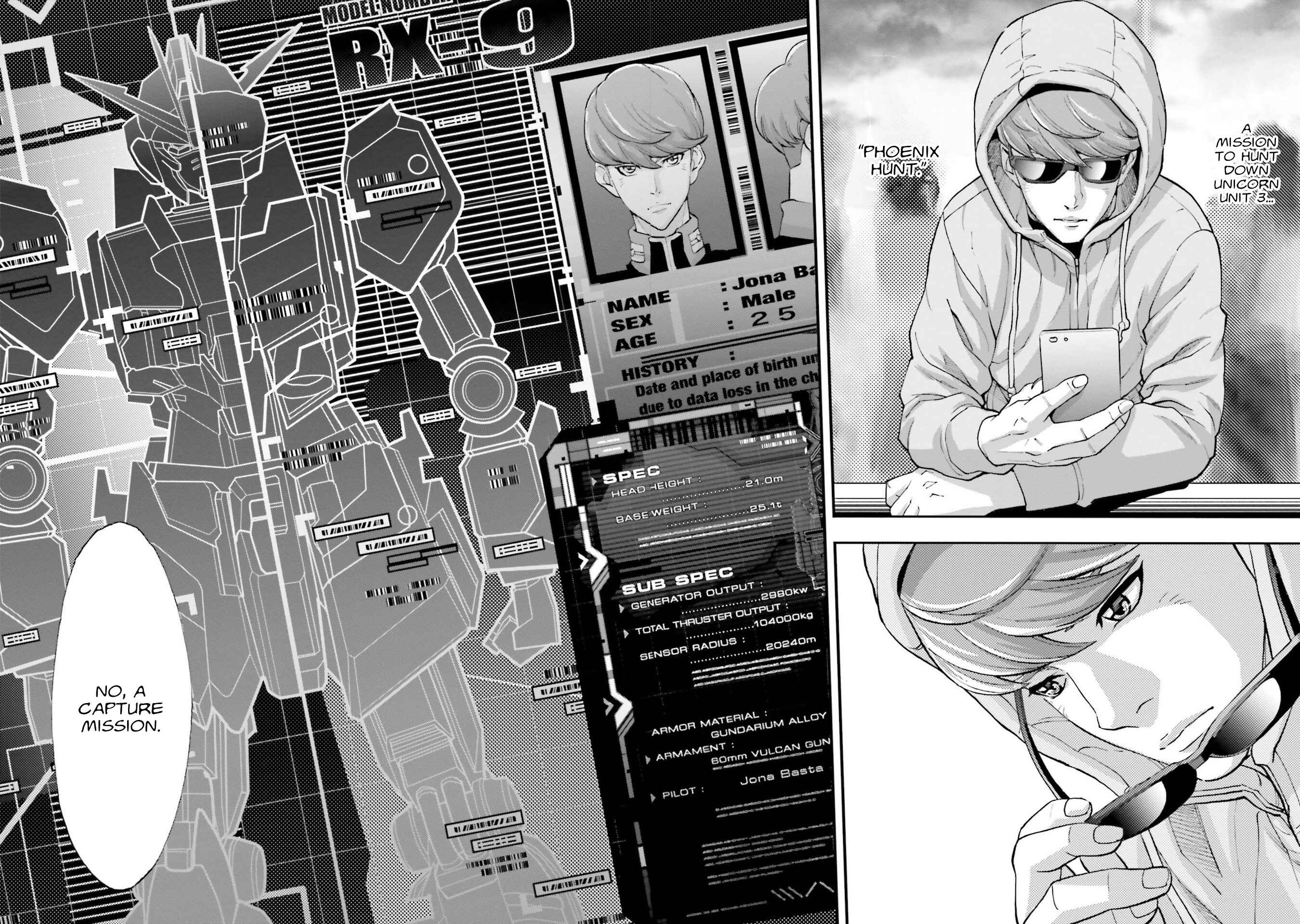 Page 25 Chapter 3 Mobile Suit Gundam NT (NARRATIVE)