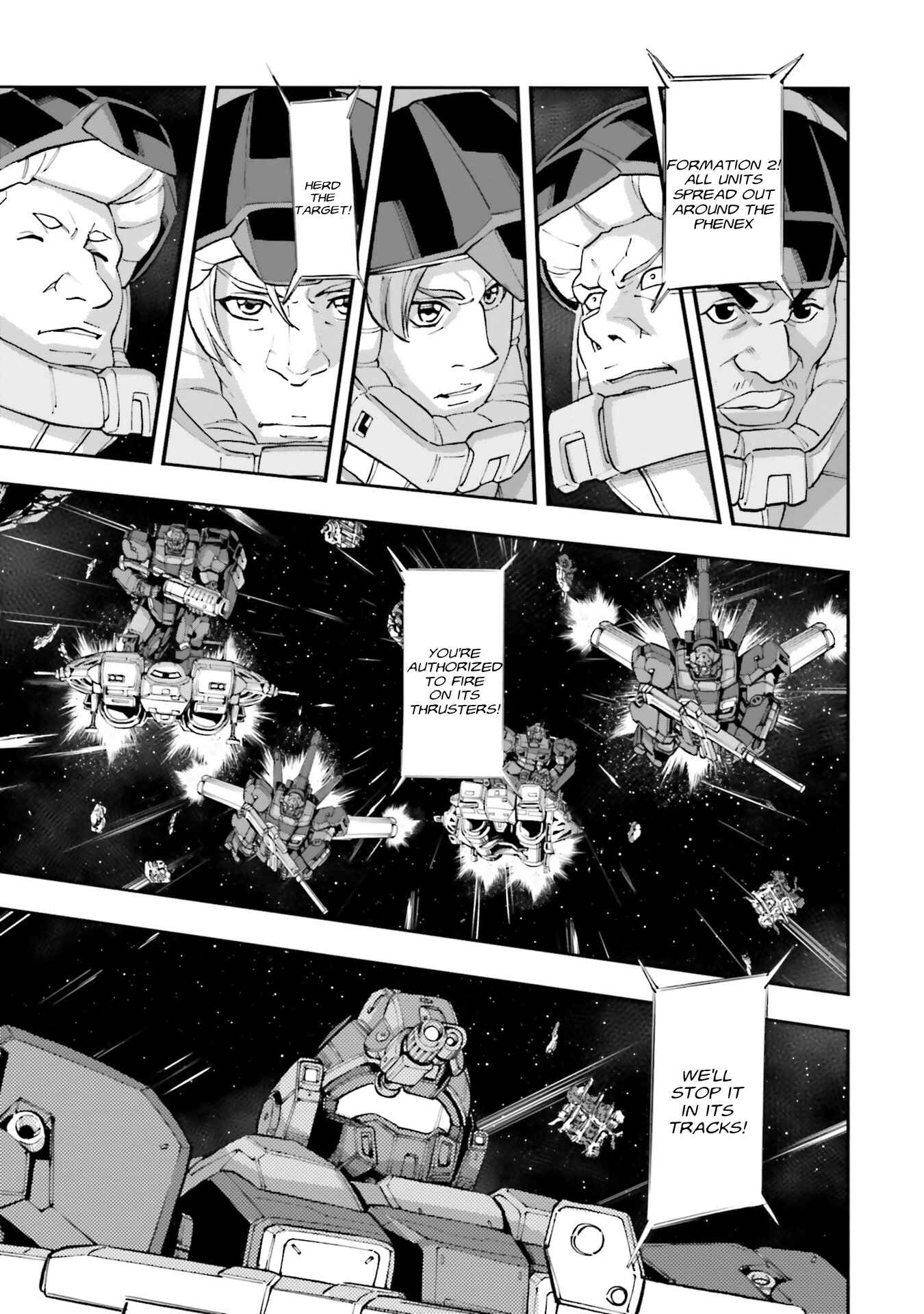 Page 34 Chapter 3 Mobile Suit Gundam NT (NARRATIVE)
