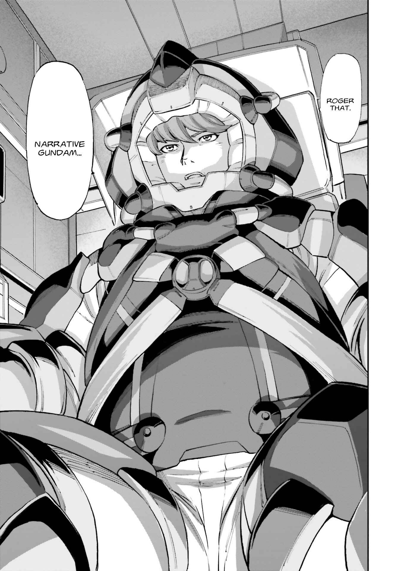 Page 38 Chapter 3 Mobile Suit Gundam NT (NARRATIVE)