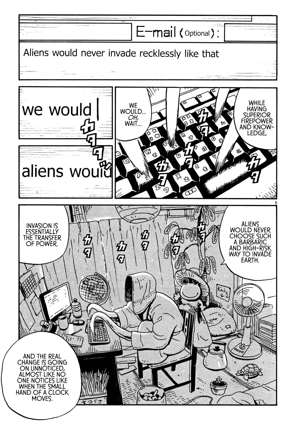 Page 5 Chapter 3 Tokyo Alien Brothers