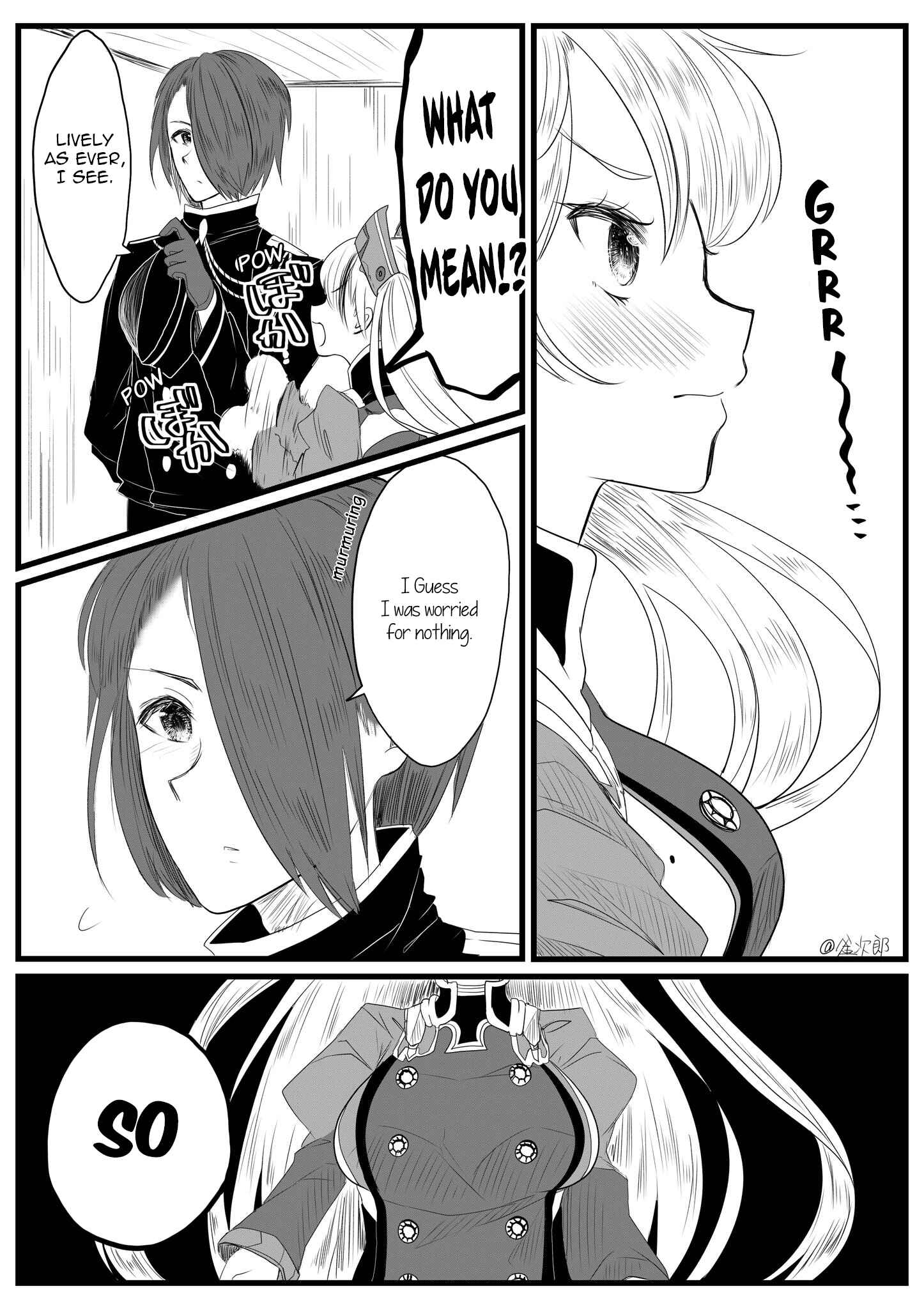 Page 8 Chapter 1 Azur Lane - Prinz Eugen and Not-So-Honest Commander (Doujinshi)