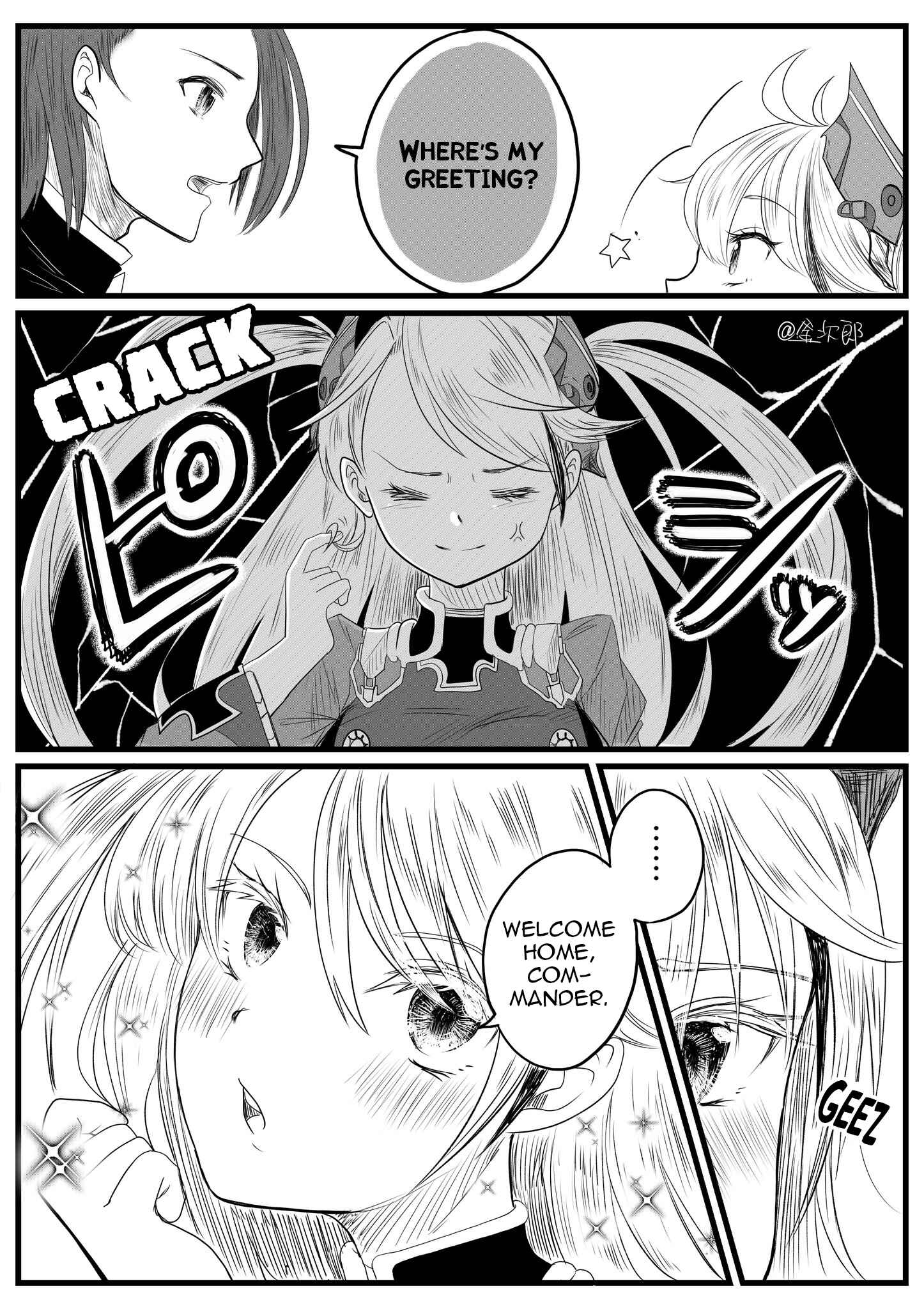 Page 9 Chapter 1 Azur Lane - Prinz Eugen and Not-So-Honest Commander (Doujinshi)