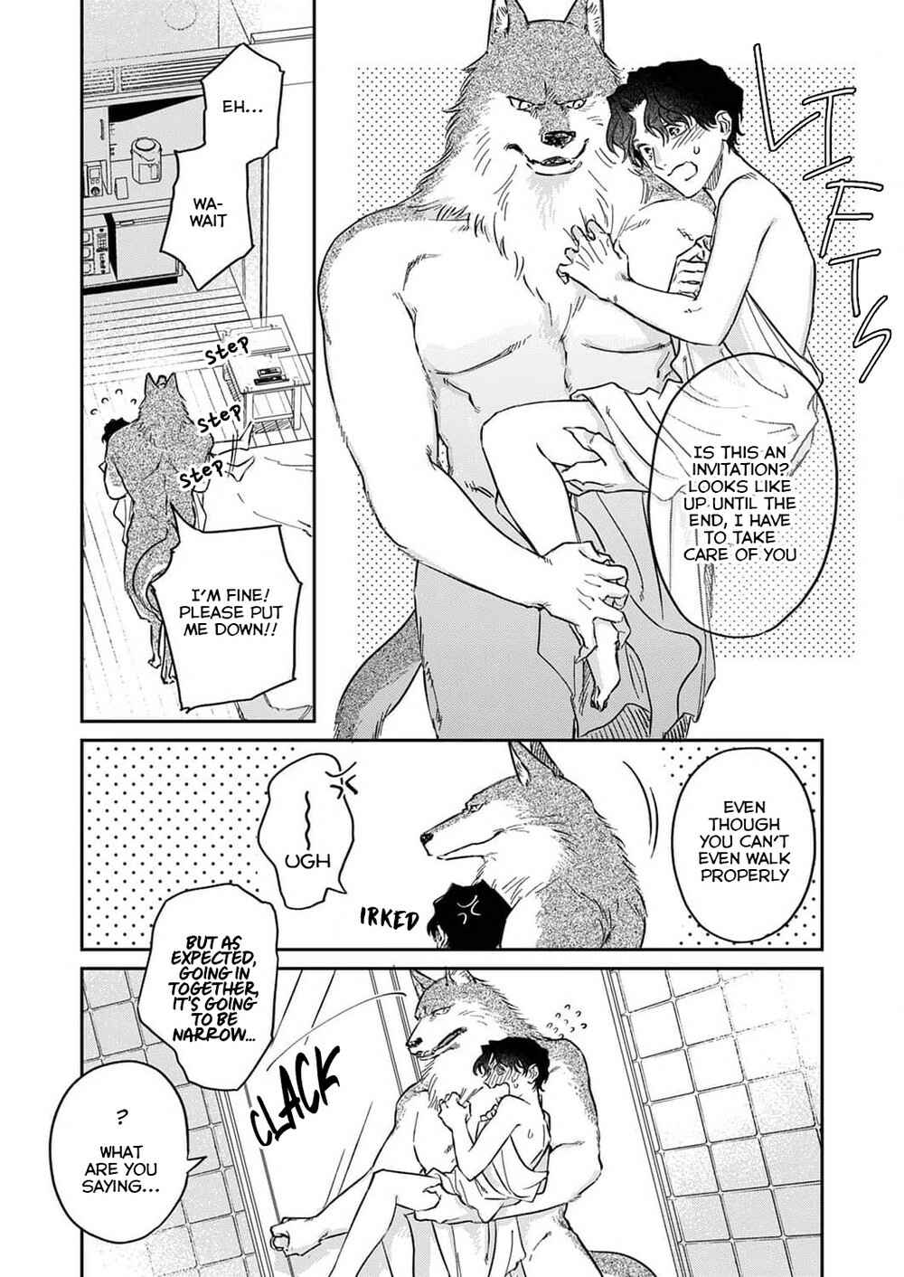 Page 10 Chapter 3 Ookami-sama no Ichizu na Bouai