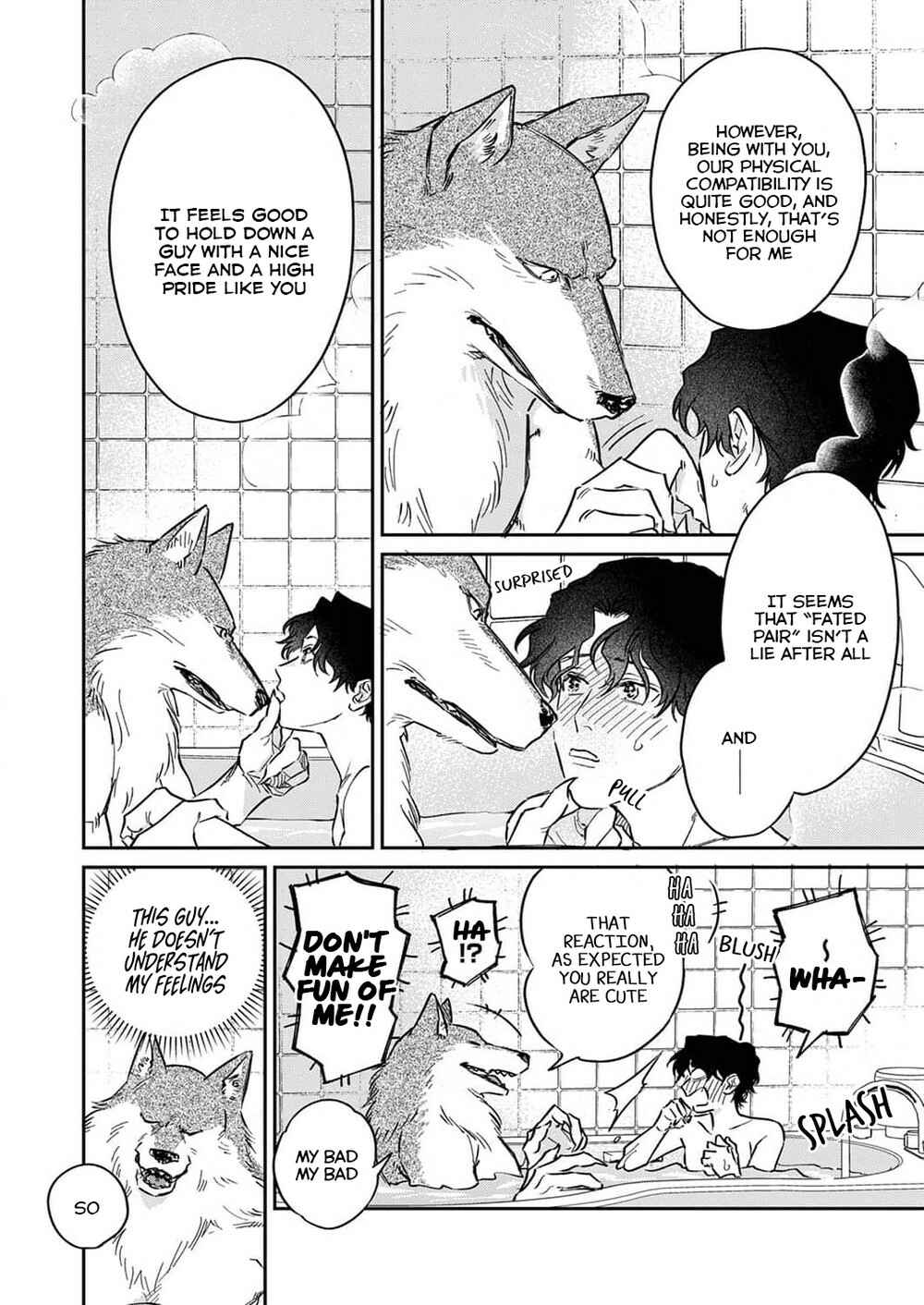 Page 14 Chapter 3 Ookami-sama no Ichizu na Bouai
