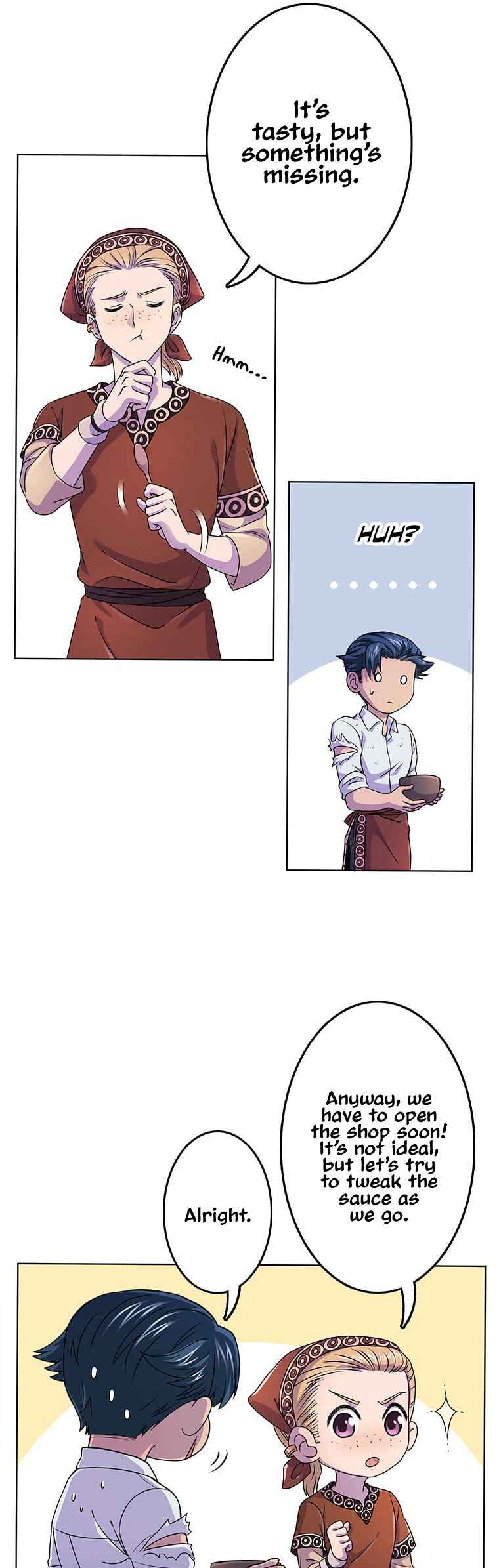 Page 7 Chapter 5 Welcome to the Wizards Bistro