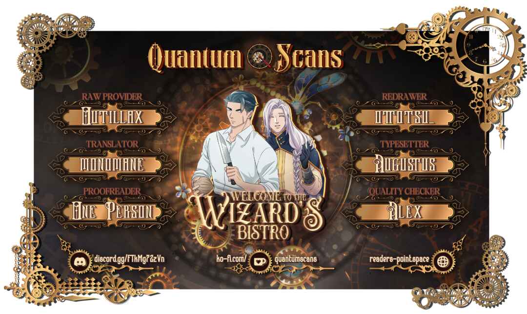 Page 1 Chapter 29 Welcome to the Wizards Bistro