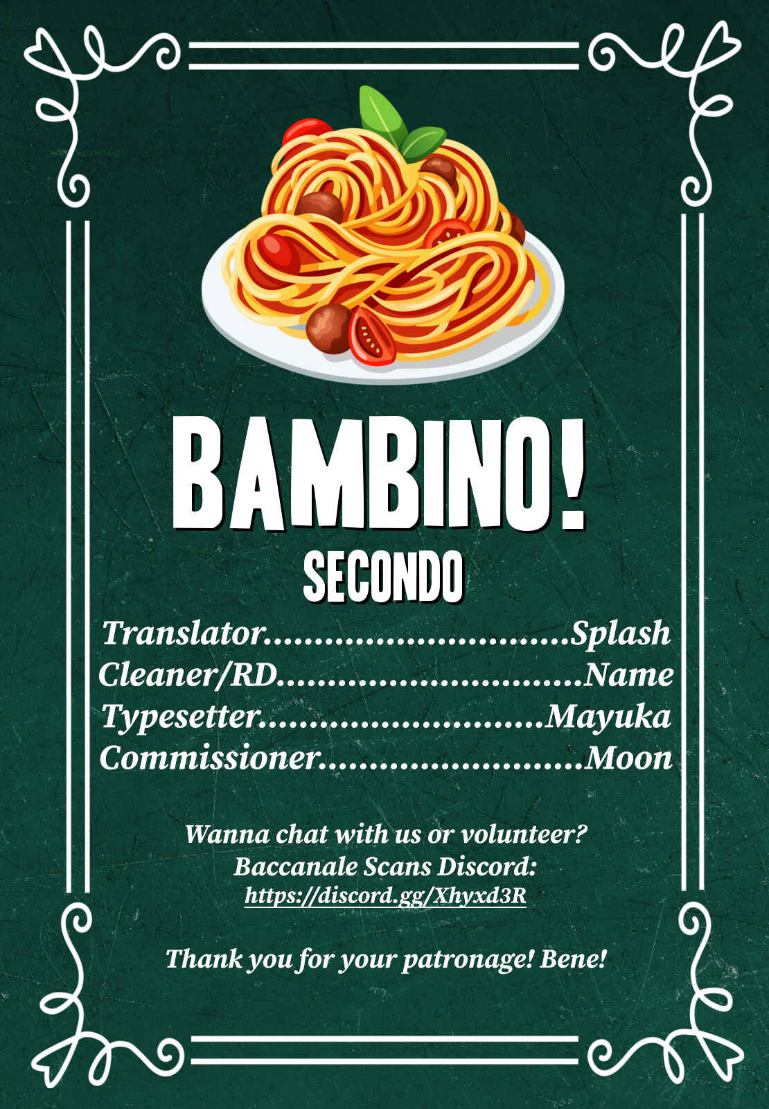 Page 1 Chapter 48 Bambino! Secondo