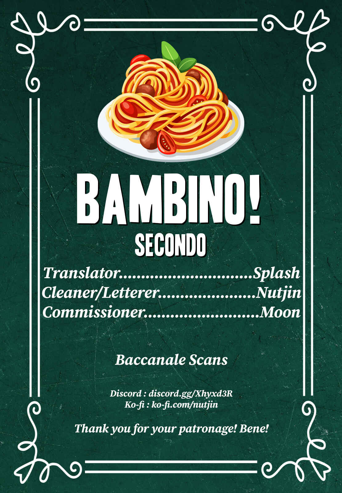 Page 1 Chapter 67 Bambino! Secondo