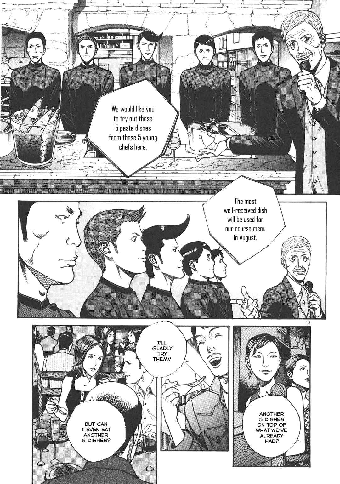 Page 13 Chapter 86 Bambino! Secondo