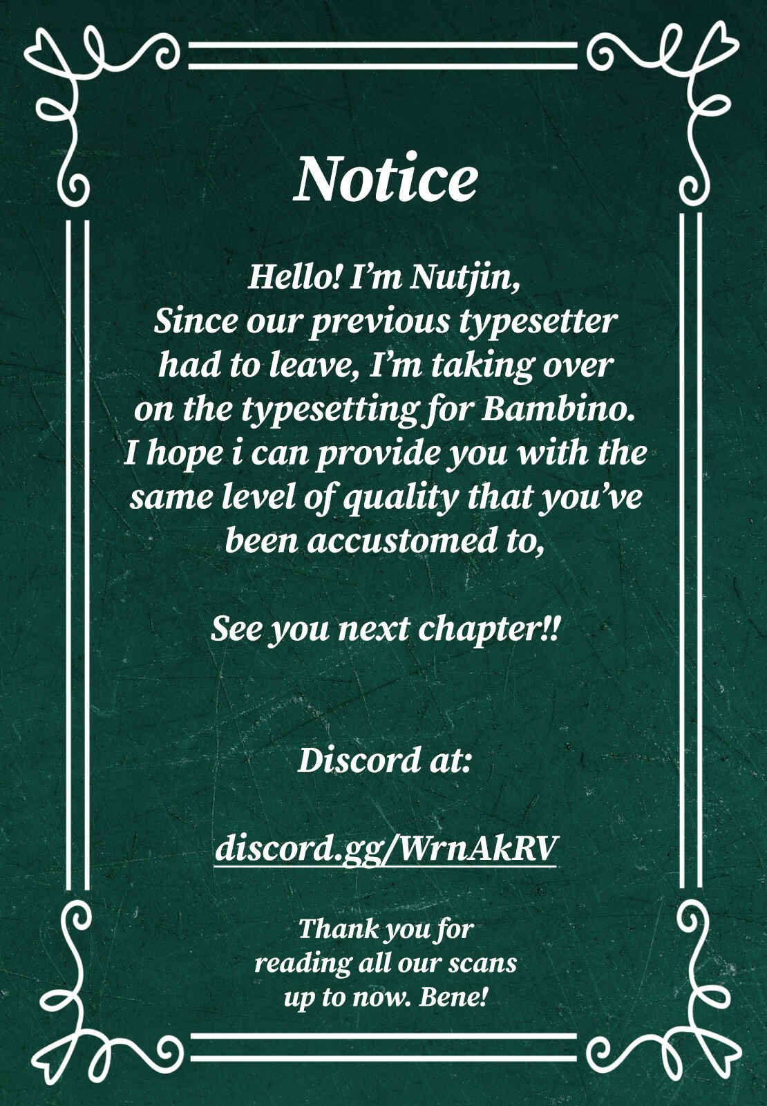 Page 20 Chapter 66 Bambino! Secondo
