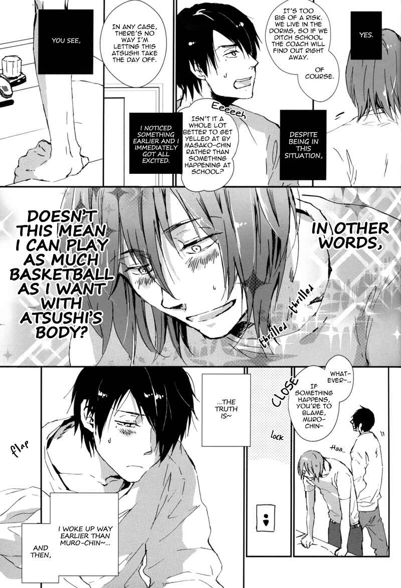 Page 7 Chapter Unknown_598e Kuroko no Basket - Ore ga Muro-chin de, Atsushi ga Ore de (Doujinshi)