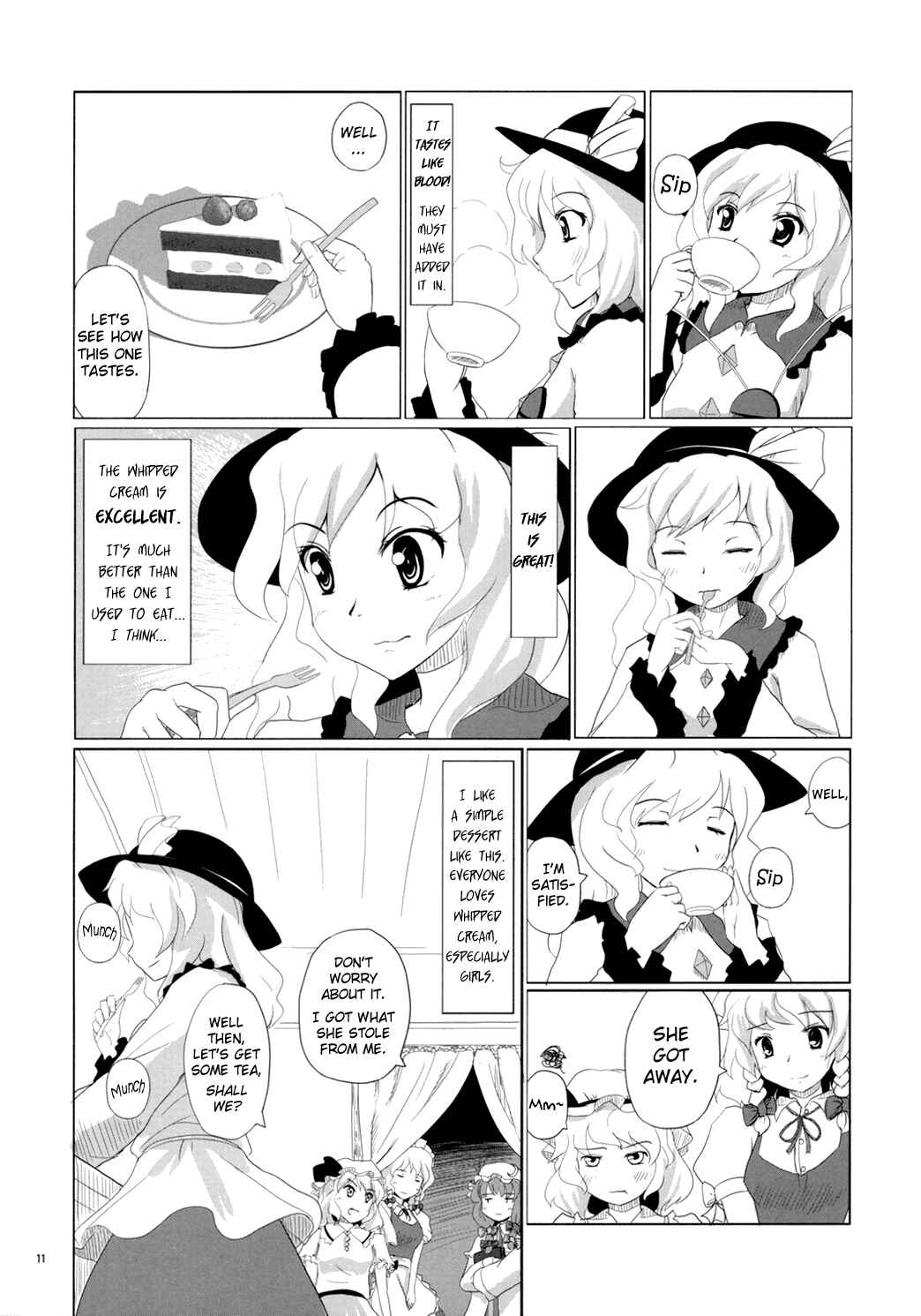 Page 11 Chapter Unknown_68d9 Touhou - Koishi the Loving Gourmet (Doujinshi)