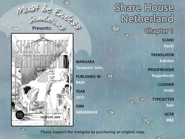 Page 1 Chapter 1 Share House Netherland