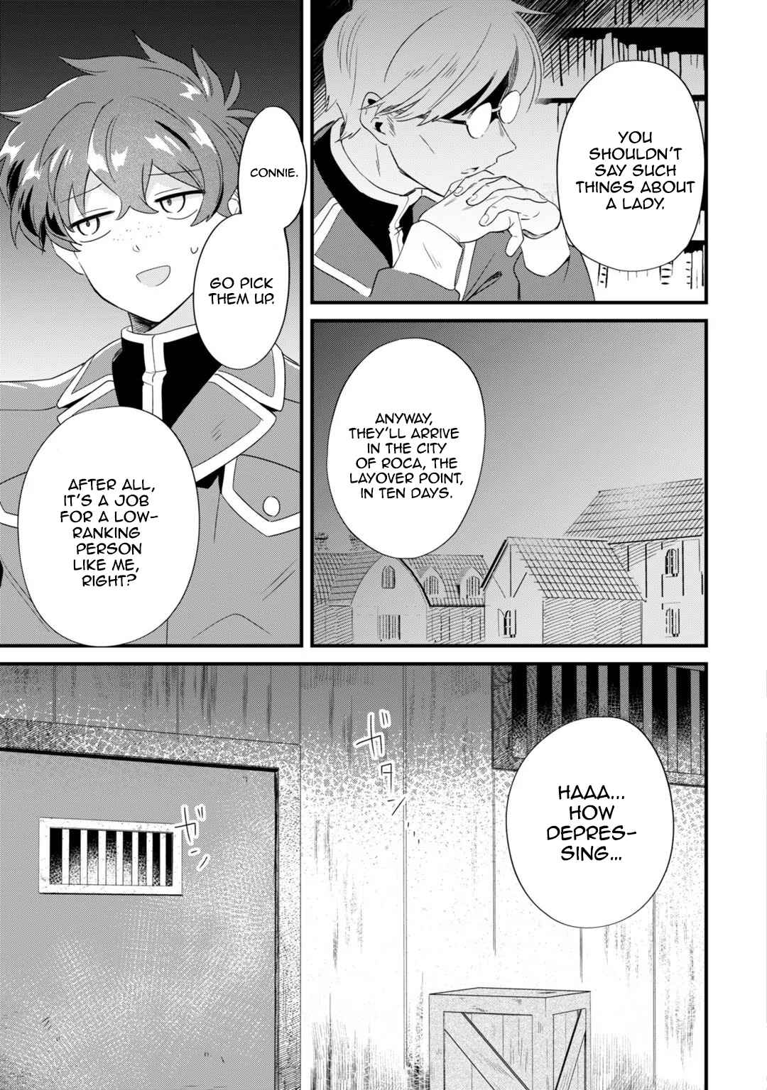 Page 14 Chapter 4 Imokusa Reijou desu ga Akuyaku Reisoku wo Tasuketara Kiniiraremashita