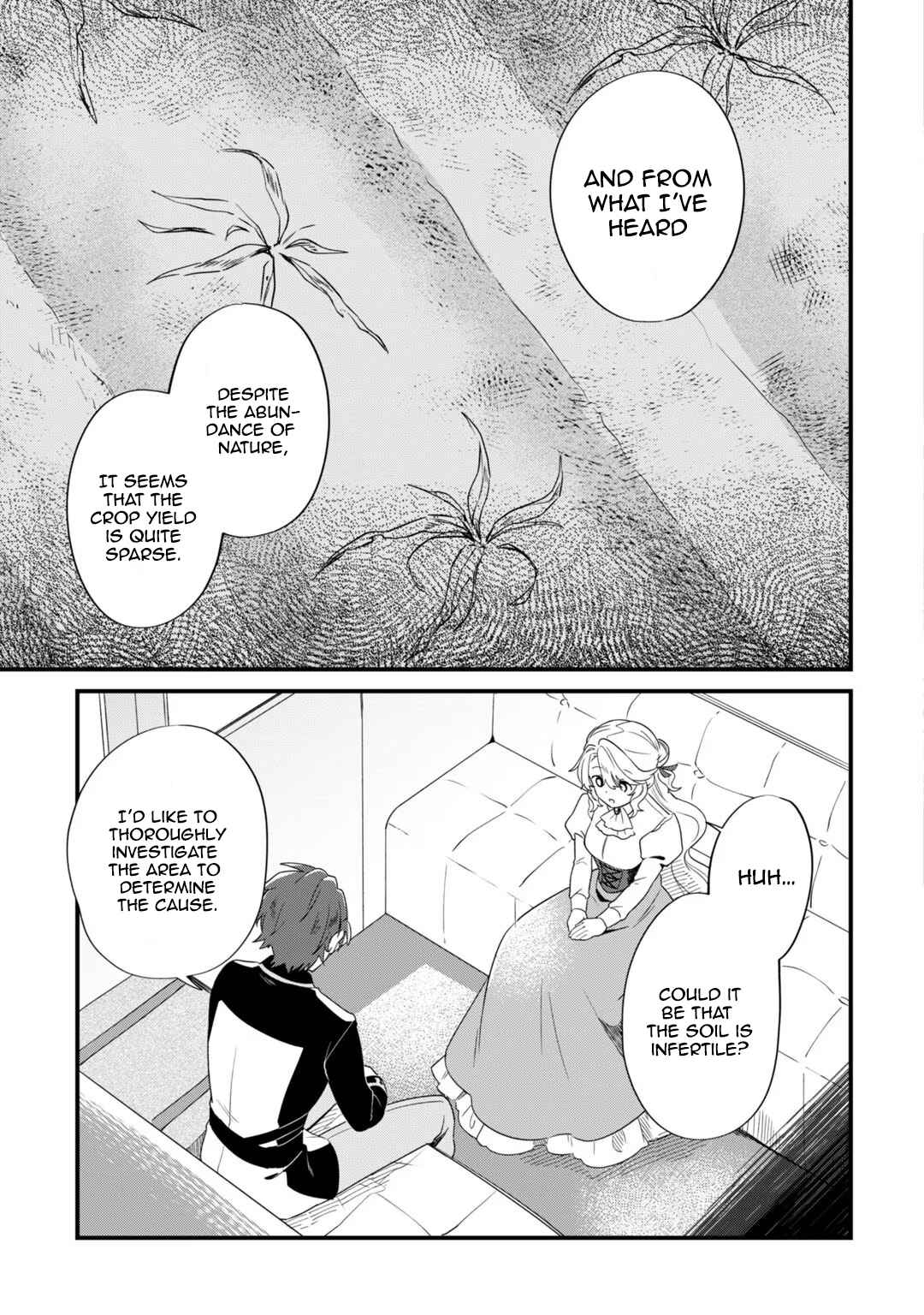 Page 8 Chapter 4 Imokusa Reijou desu ga Akuyaku Reisoku wo Tasuketara Kiniiraremashita
