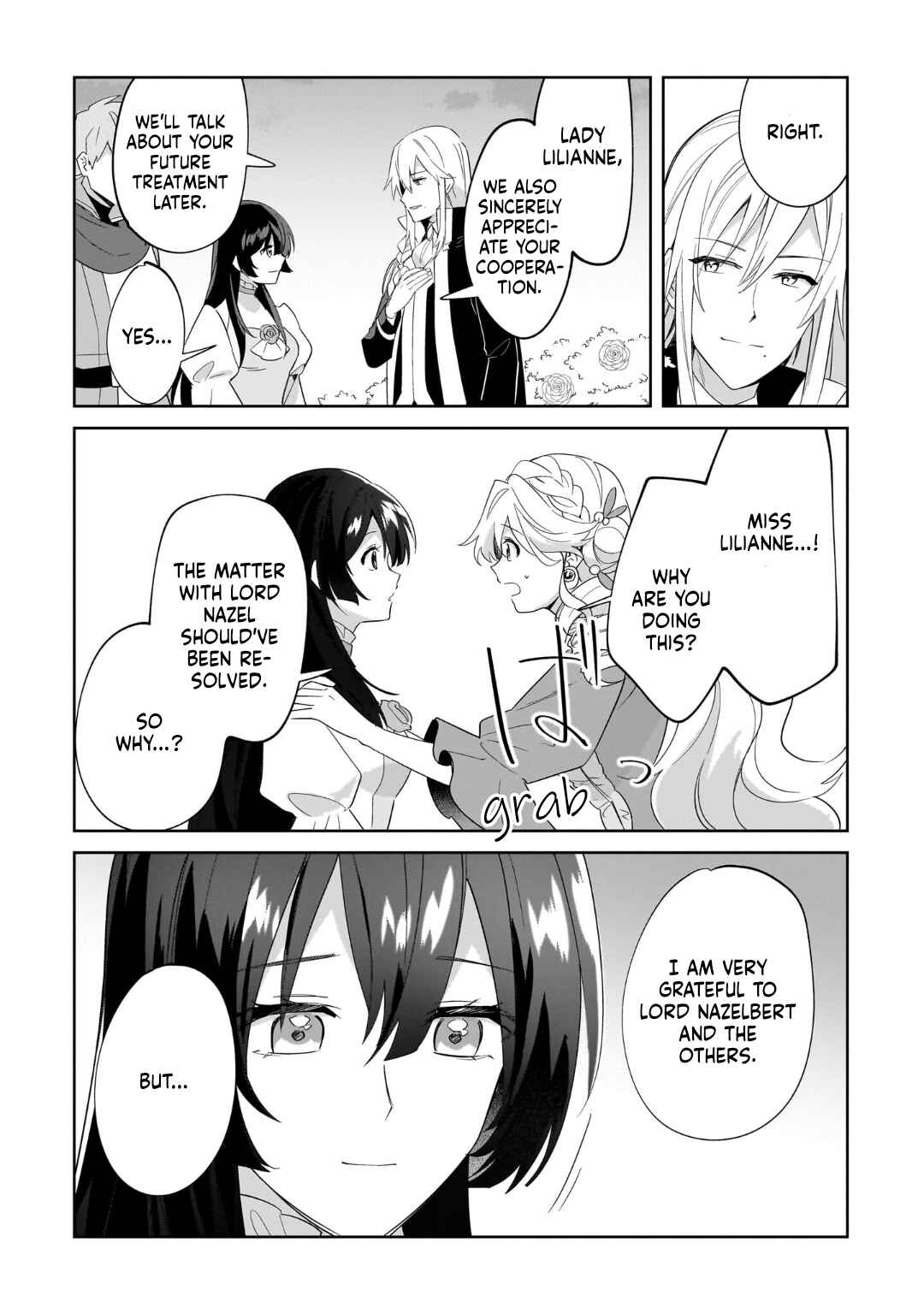 Page 27 Chapter 28 Imokusa Reijou desu ga Akuyaku Reisoku wo Tasuketara Kiniiraremashita