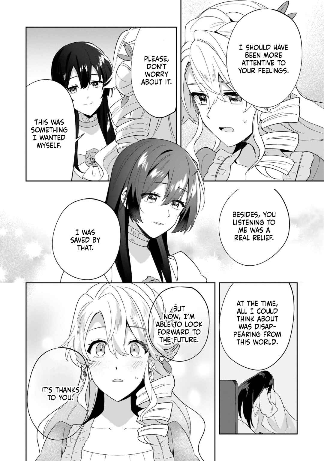 Page 29 Chapter 28 Imokusa Reijou desu ga Akuyaku Reisoku wo Tasuketara Kiniiraremashita