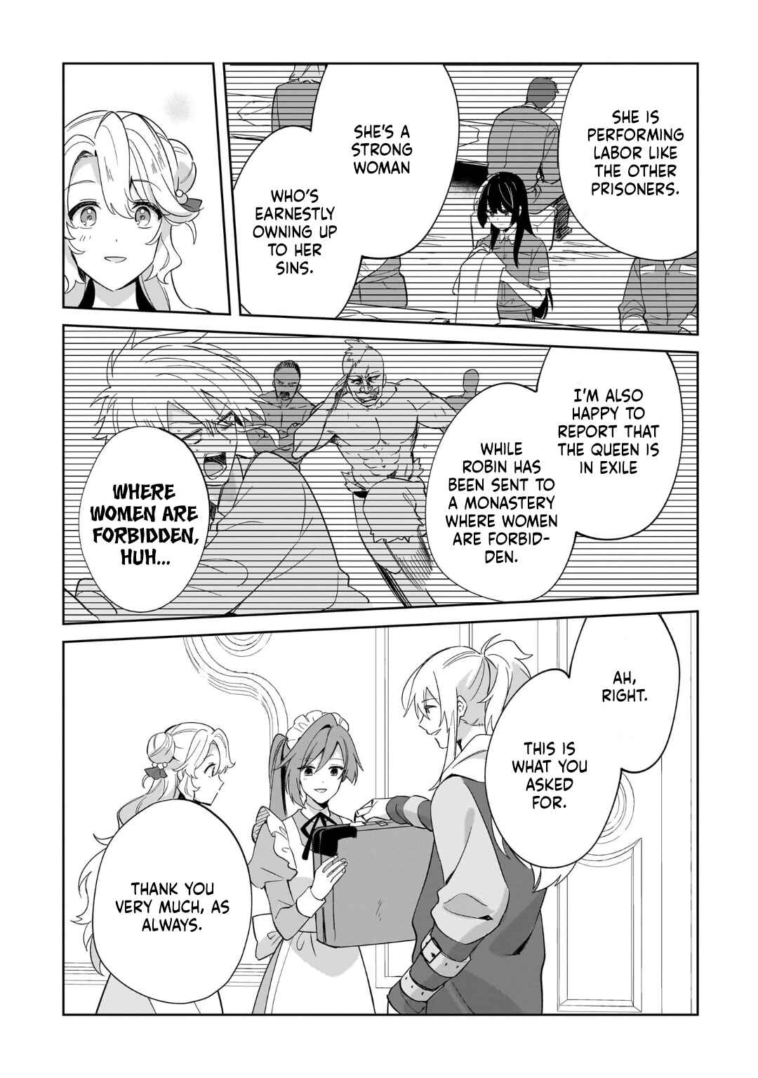Page 13 Chapter 29 Imokusa Reijou desu ga Akuyaku Reisoku wo Tasuketara Kiniiraremashita