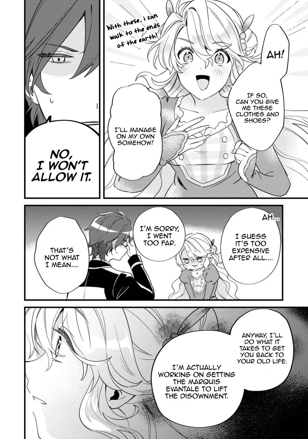 Page 10 Chapter 3 Imokusa Reijou desu ga Akuyaku Reisoku wo Tasuketara Kiniiraremashita