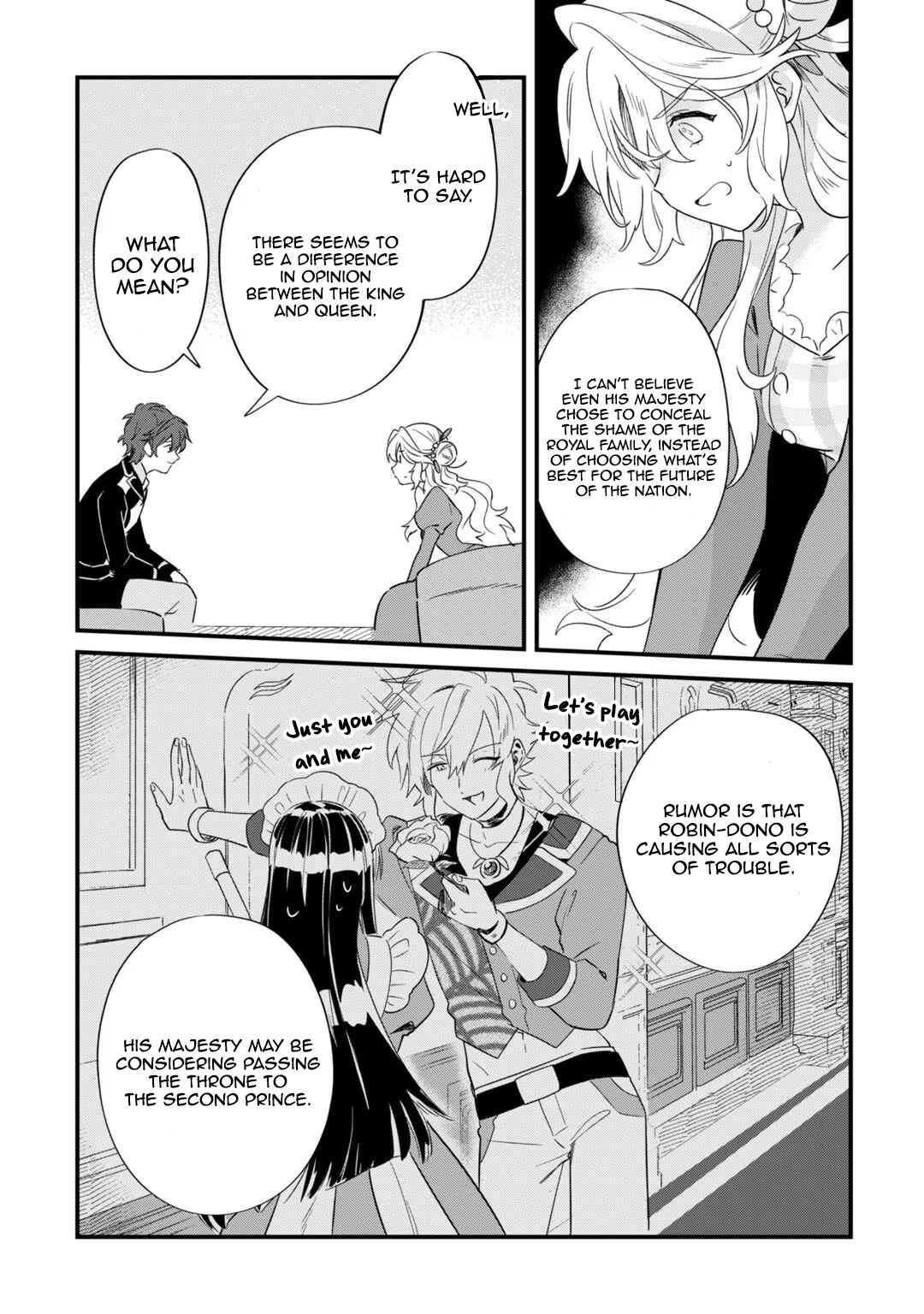 Page 31 Chapter 3 Imokusa Reijou desu ga Akuyaku Reisoku wo Tasuketara Kiniiraremashita