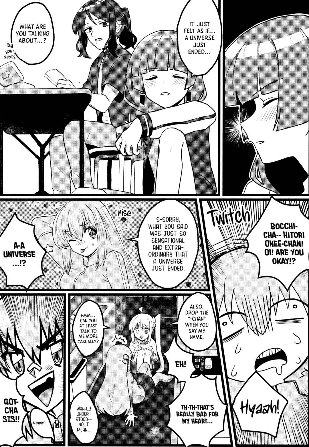 Page 7 Chapter Unknown_e8c5 Bocchi the Rock! - Playing Sisters (Doujinshi)