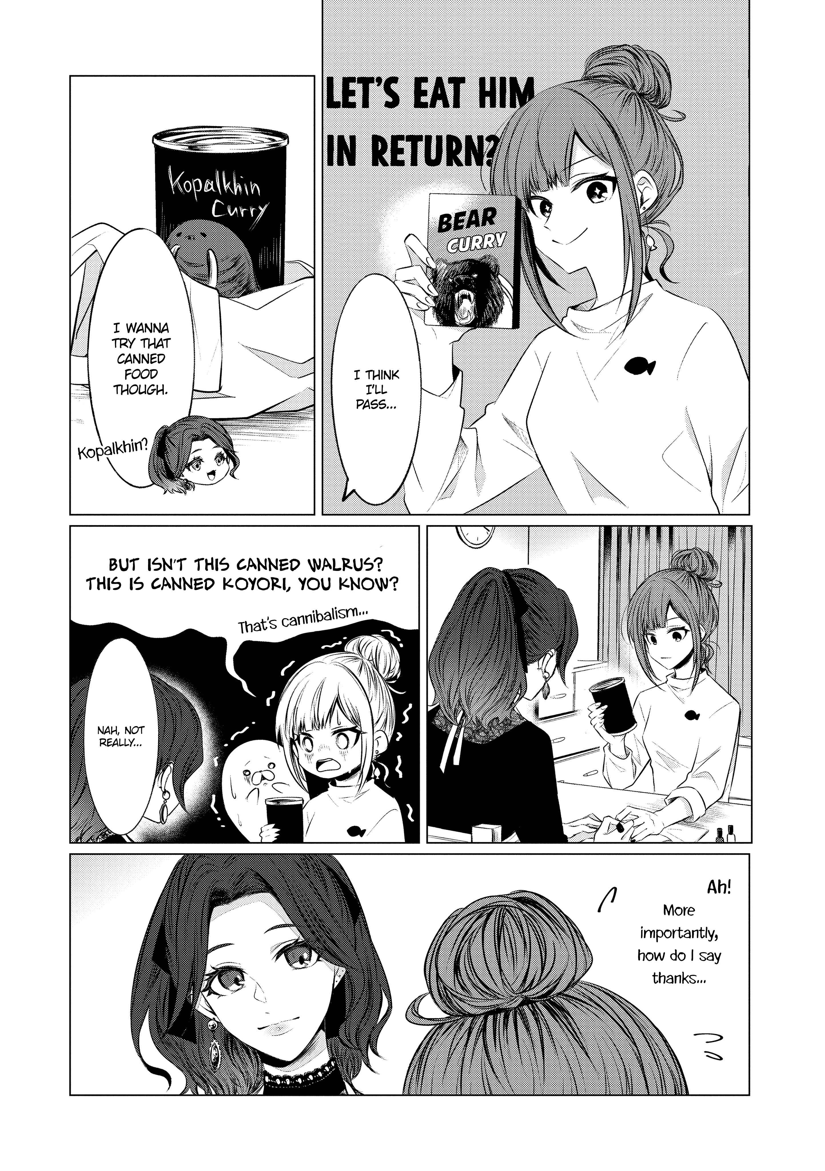 Page 4 Chapter 6 Kondo wa Korosaretakunai Azarashi-san