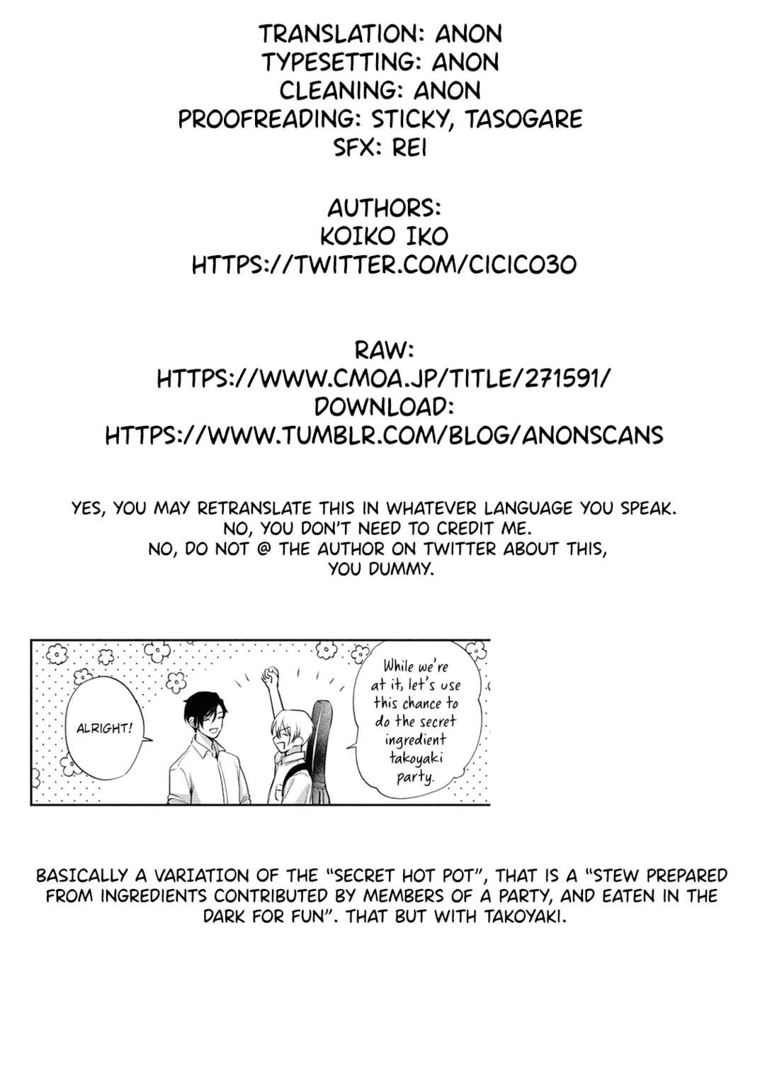 Page 35 Chapter 3 Matataki no Ao wo Tadotte