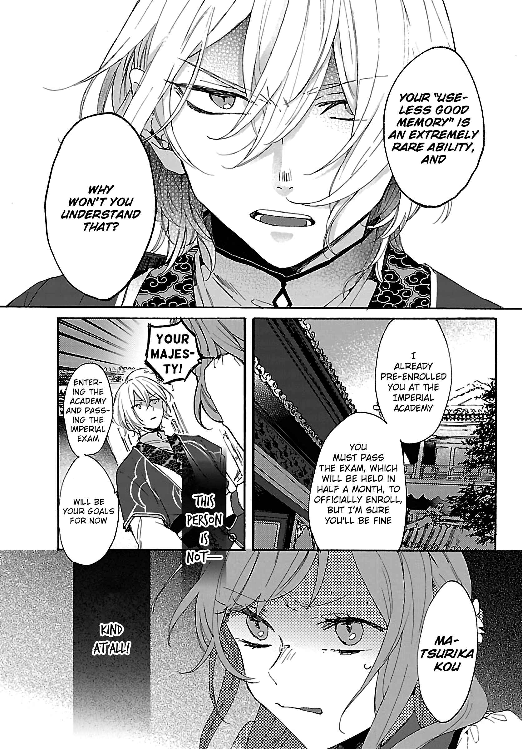Page 32 Chapter 3 Matsurika Kanriden ~Koukyuu Jokan, Kimagure Koutei ni Misomerare~