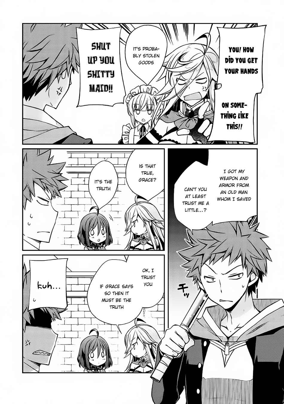 Page 7 Chapter 10 Yankee wa Isekai de Seirei ni Aisaremasu.